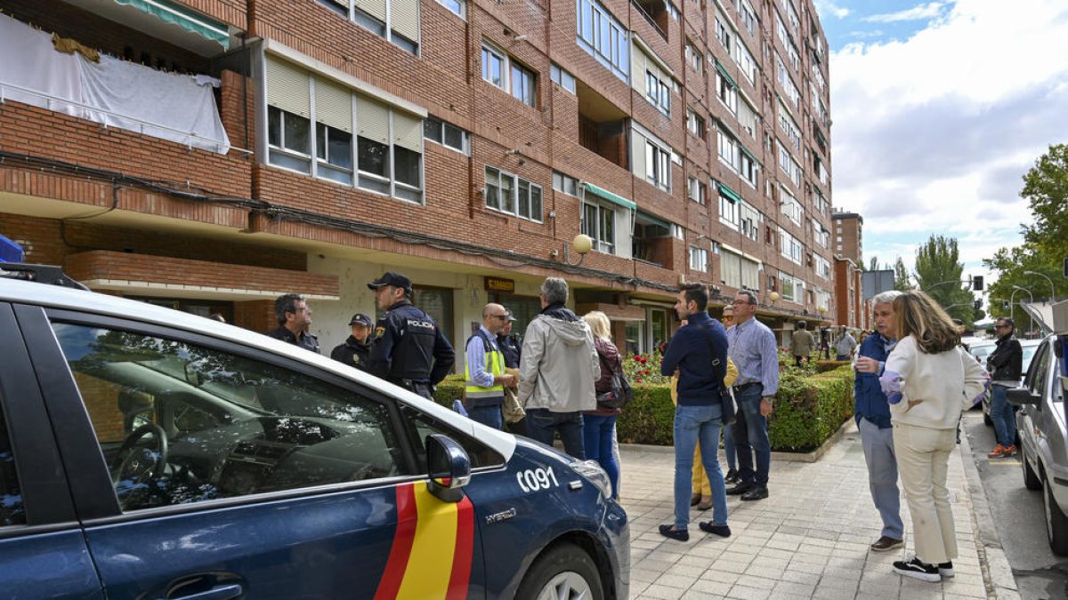 Investigan el asesinato de una mujer en Palencia y el suicidio de su pareja, que se ha arrojado a la vía del tren