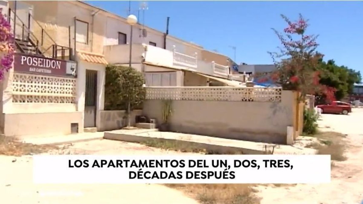 Aspecte dels apartaments, ara.