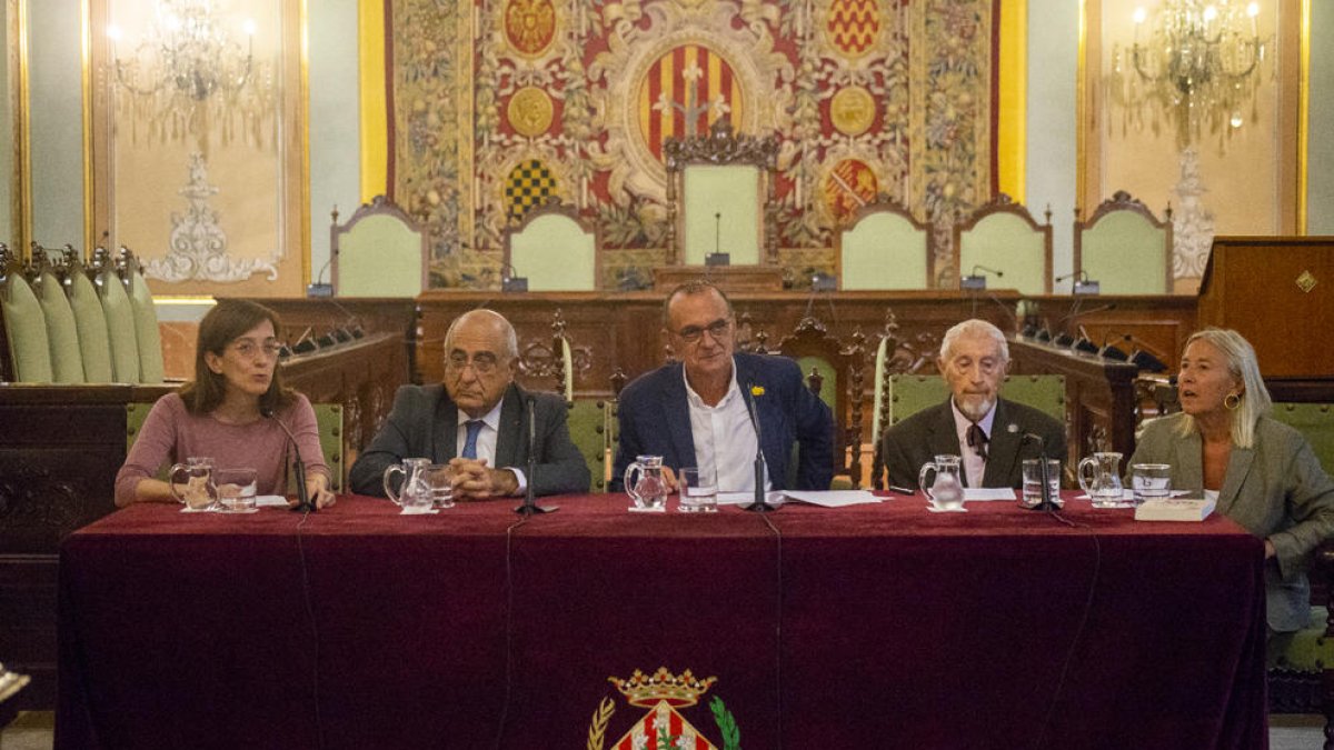 Joaquim Nadal presenta a Lleida la seua obra 'Noms d'una vida'