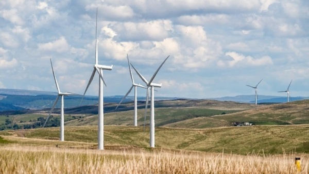 La energía eólica hunde el precio de la electricidad en enero.