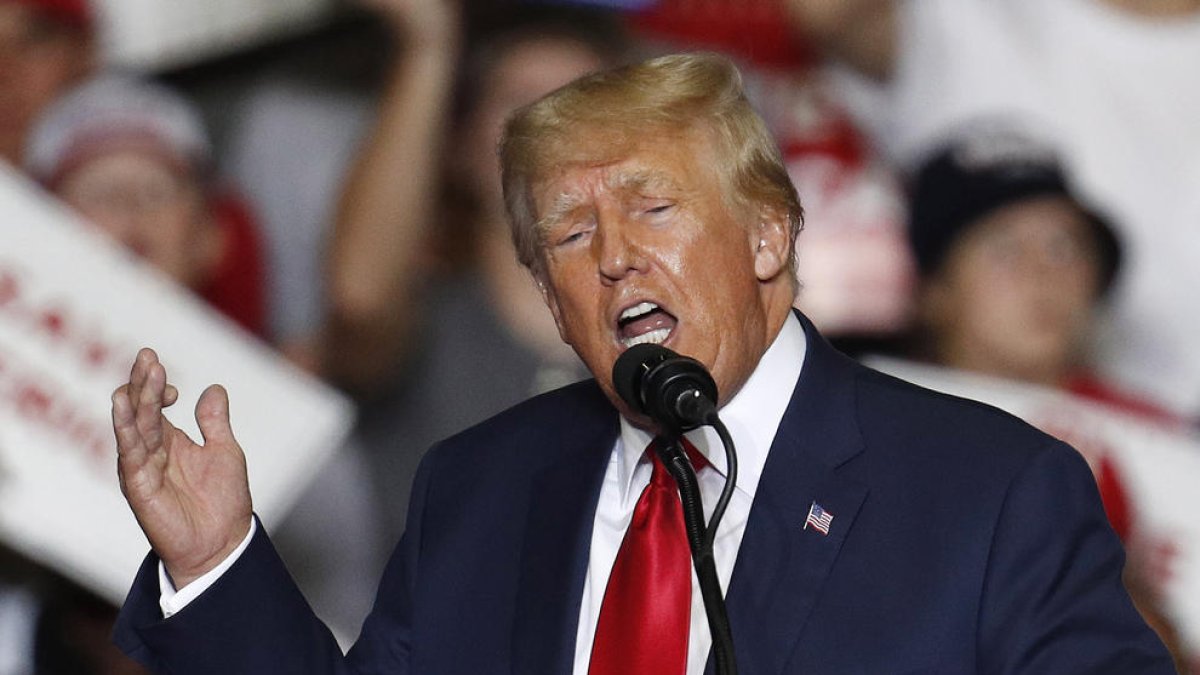 El expresidente de EEUU Donald Trump, en una fotografía de archivo.