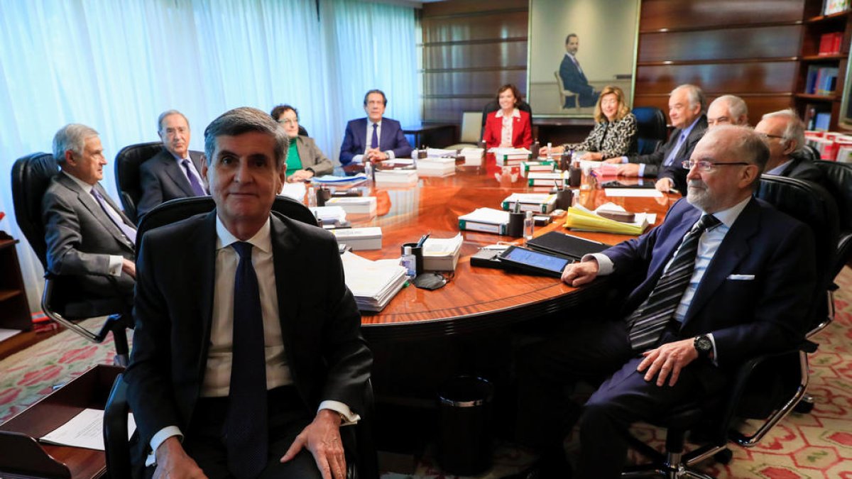 Imagen del presidente del TC, Pedro José González-Trevijano.