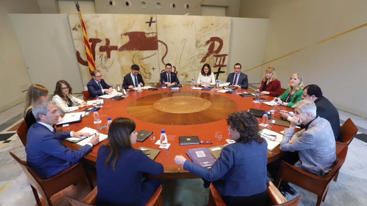 Una reunió del Consell Executiu.
