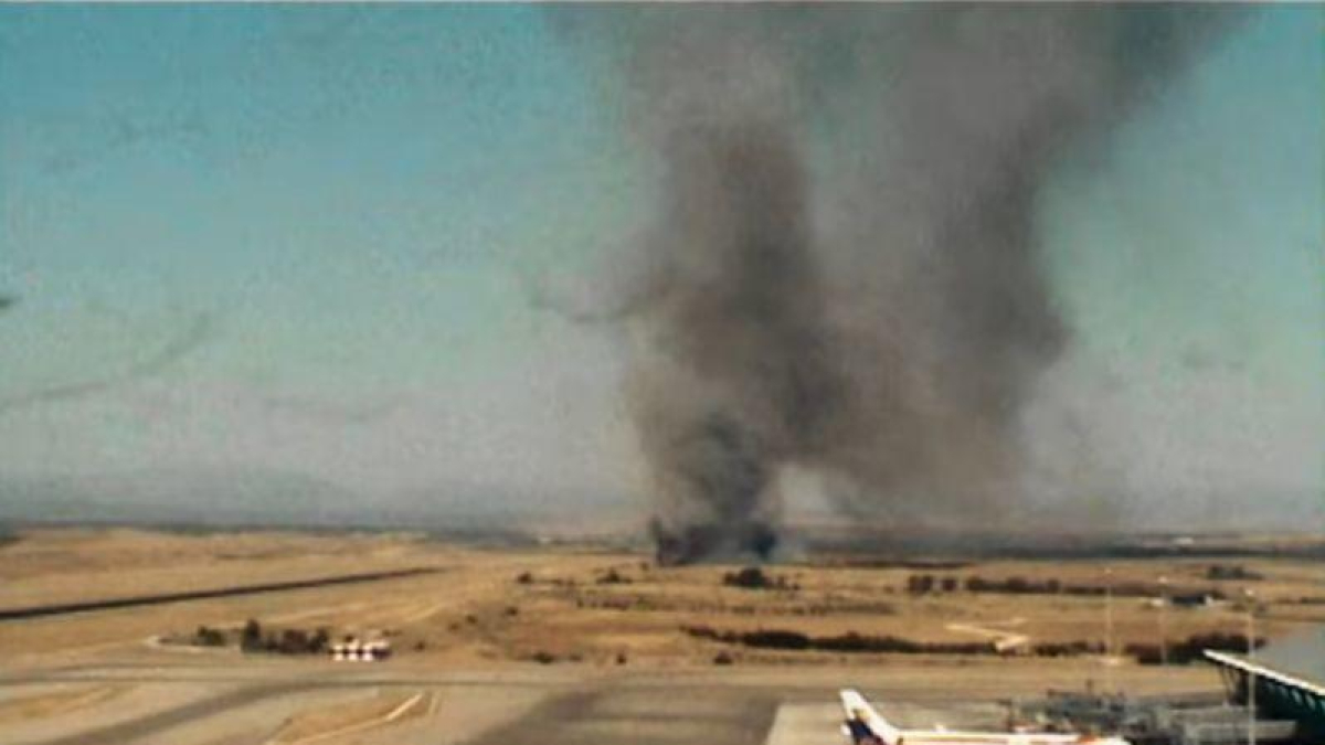 El momento del accidente del vuelo JK5022, en el documental