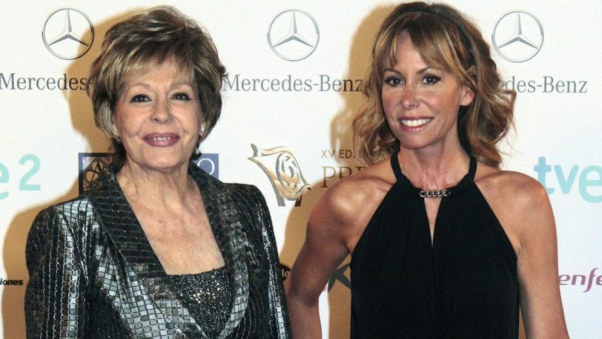 Foto recent amb la seua filla Lara.