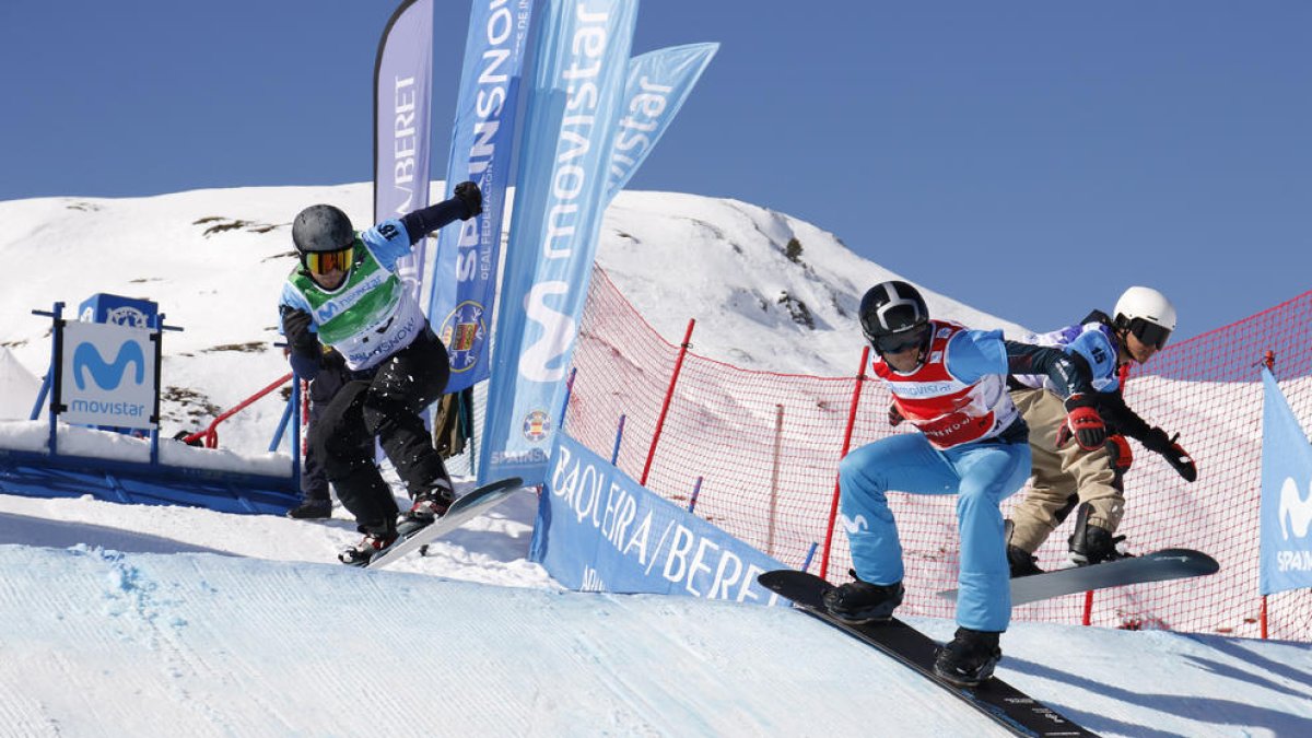 Bernat Ribera i Lou Soncourt guanyen a Baqueira-Beret