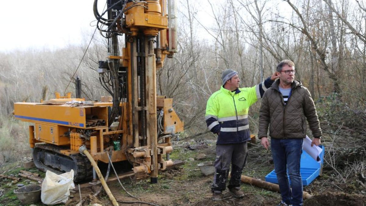 Els sondatges que s’han portat a terme a Saidí.