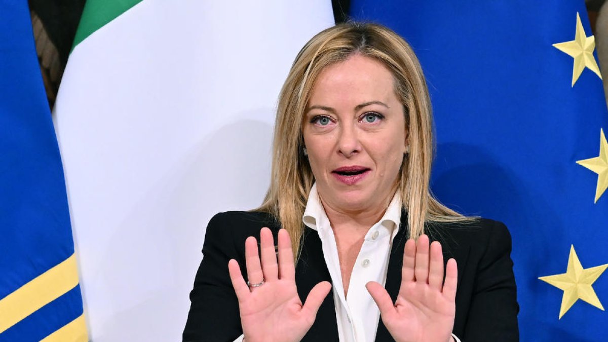 Giorgia Meloni.