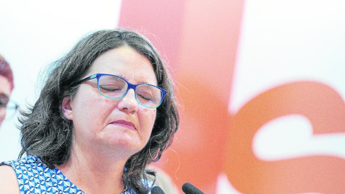 La fins ara vicepresidenta valenciana, Mónica Oltra.