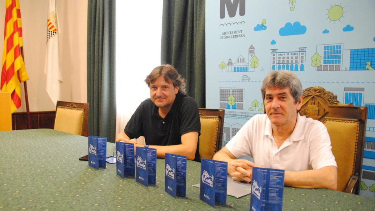 Joan Ramon Domingo i Àlex Culleré van presentar ahir el cicle.
