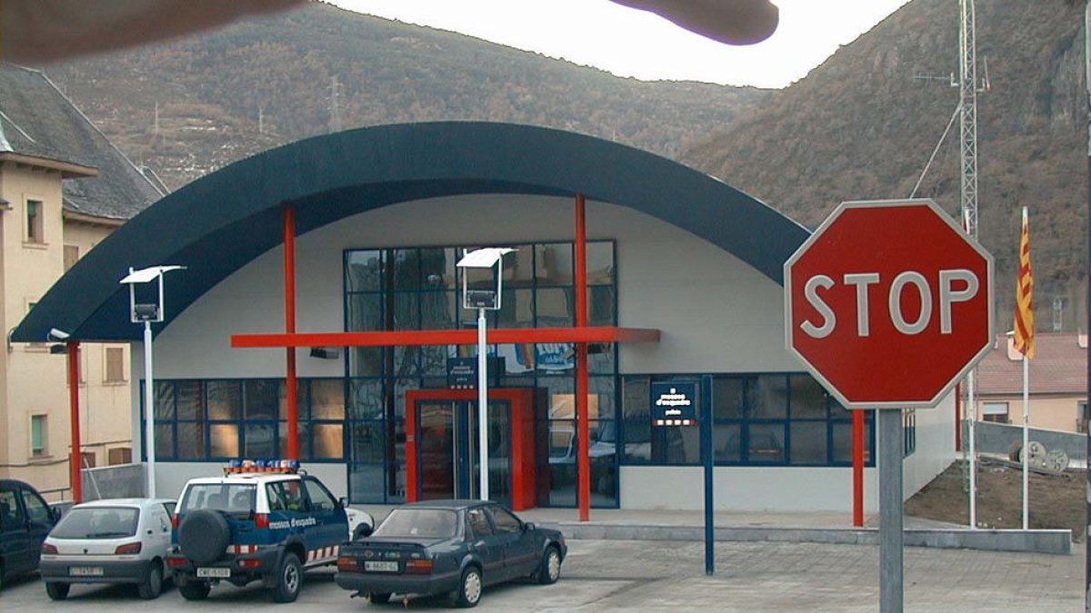 Imatge d’arxiu de la comissaria dels Mossos al Pont de Suert.