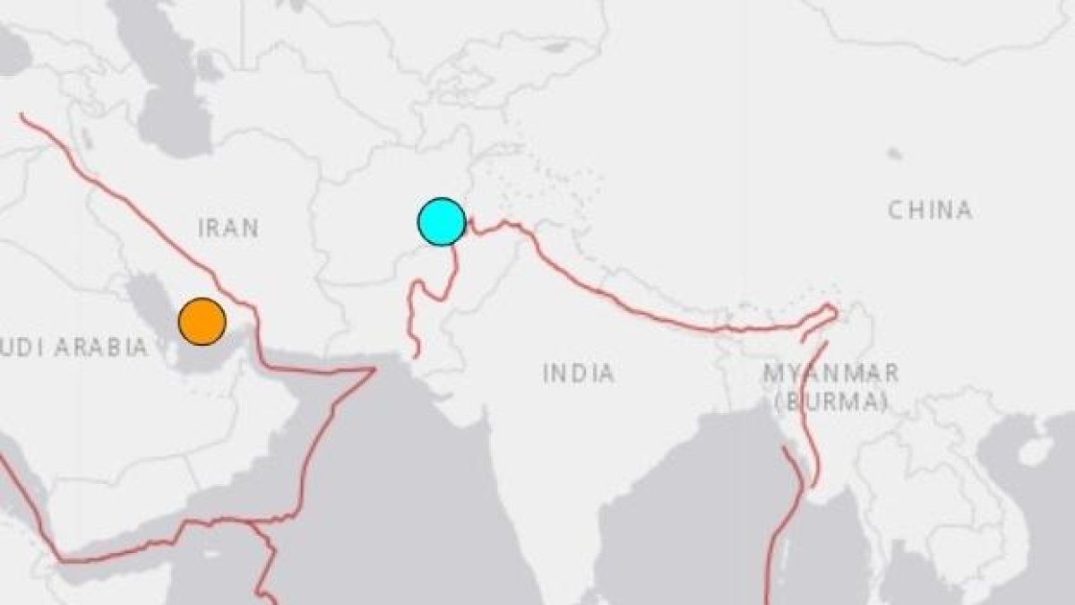 Terremoto en Afganistan.