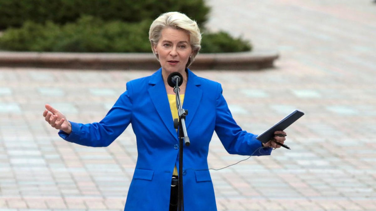 La presidenta de la Comissió Europea, Ursula von der Leyen.