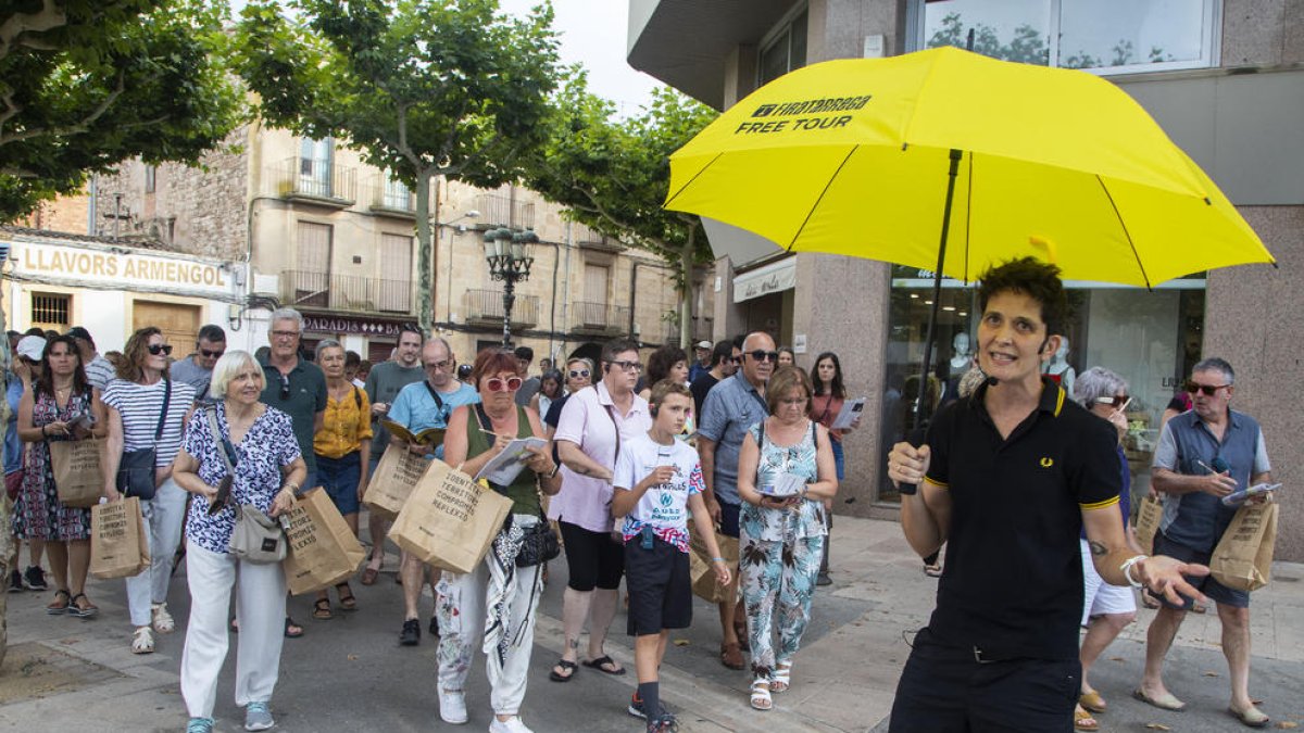 FiraTàrrega desvela su programación con un Free Tour por la ciudad
