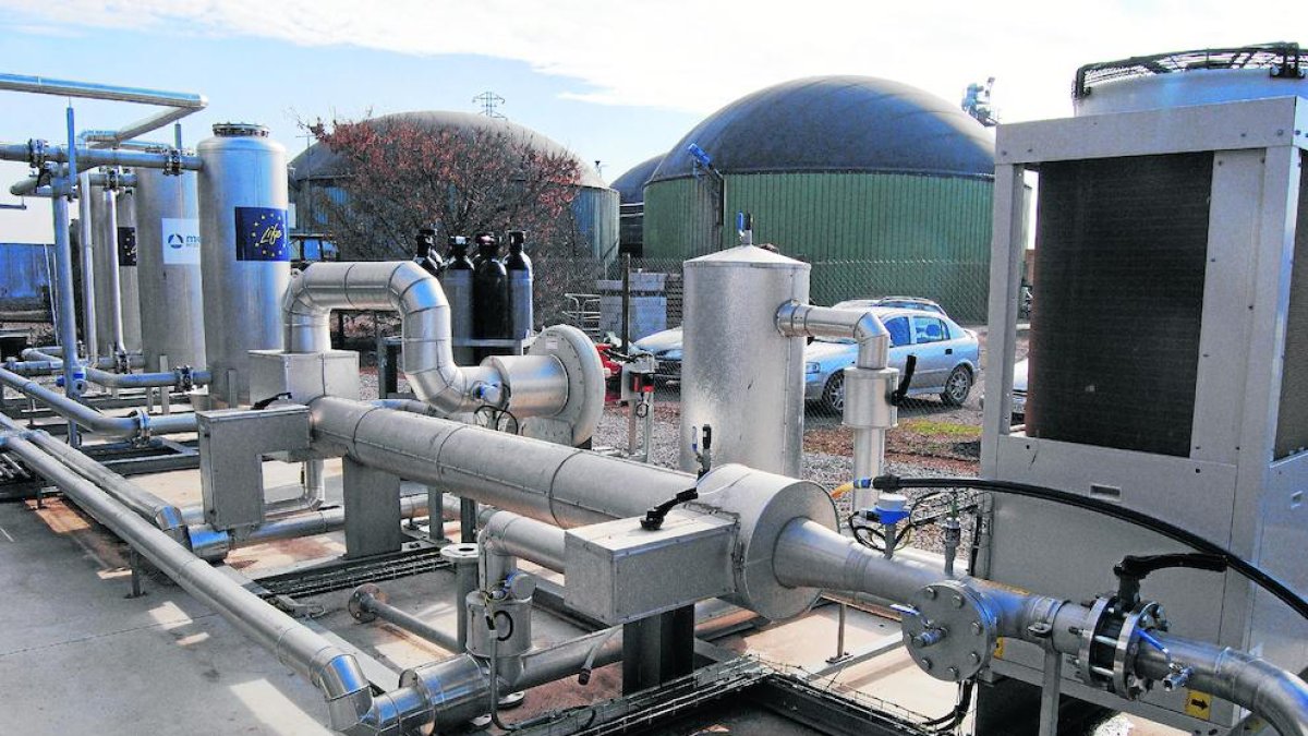 Instal·lacions de biogàs de Porgaporcs a Vila-sana.