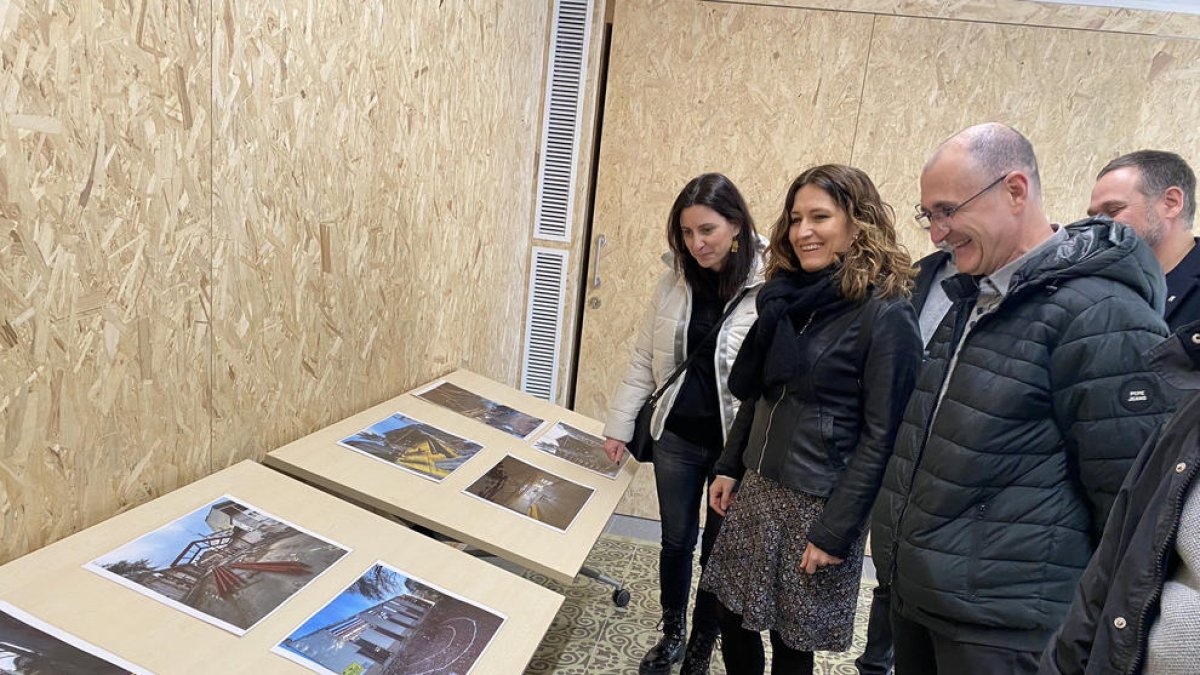 La consellera Vilagrà va inaugurar ahir un centre recreatiu a Santa Maria d’Oló.