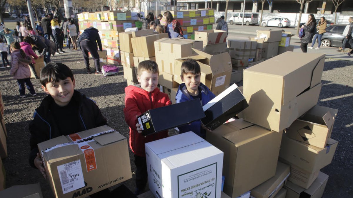 Protesta en 2019 para pedir el instituto de Cappont.
