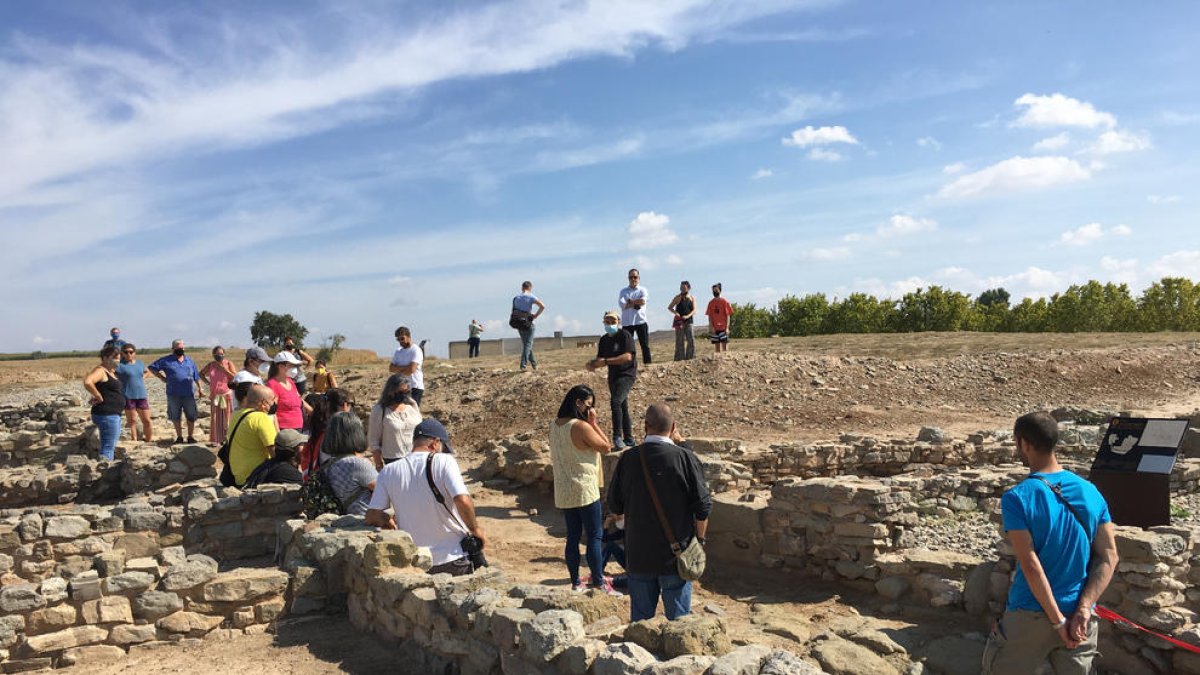 Imatge d’arxiu d’una visita al Molí de l’Espígol de Tornabous.