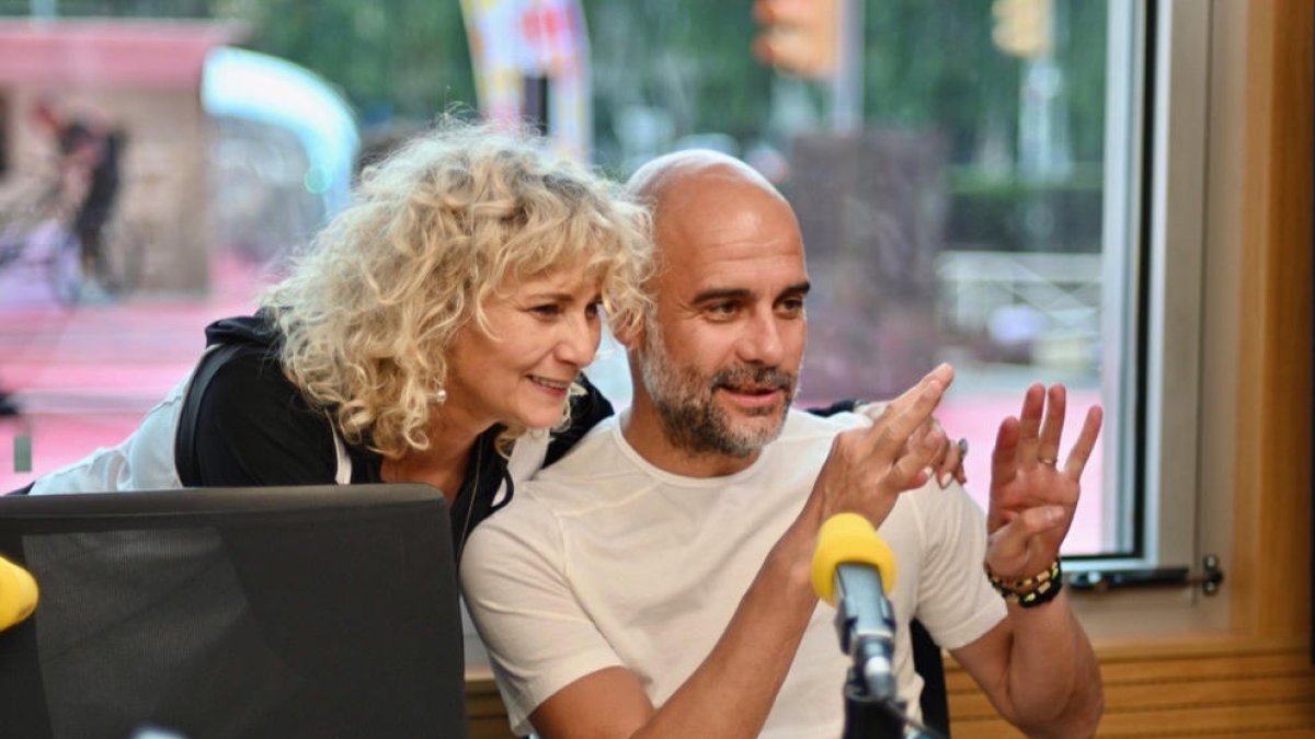 Mònica Terribas va entrevistar Pep Guardiola.