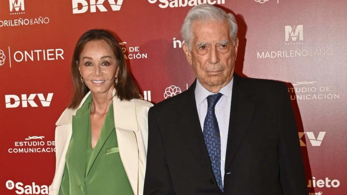 Isabel Preysler y Mario Vargas Llosa.