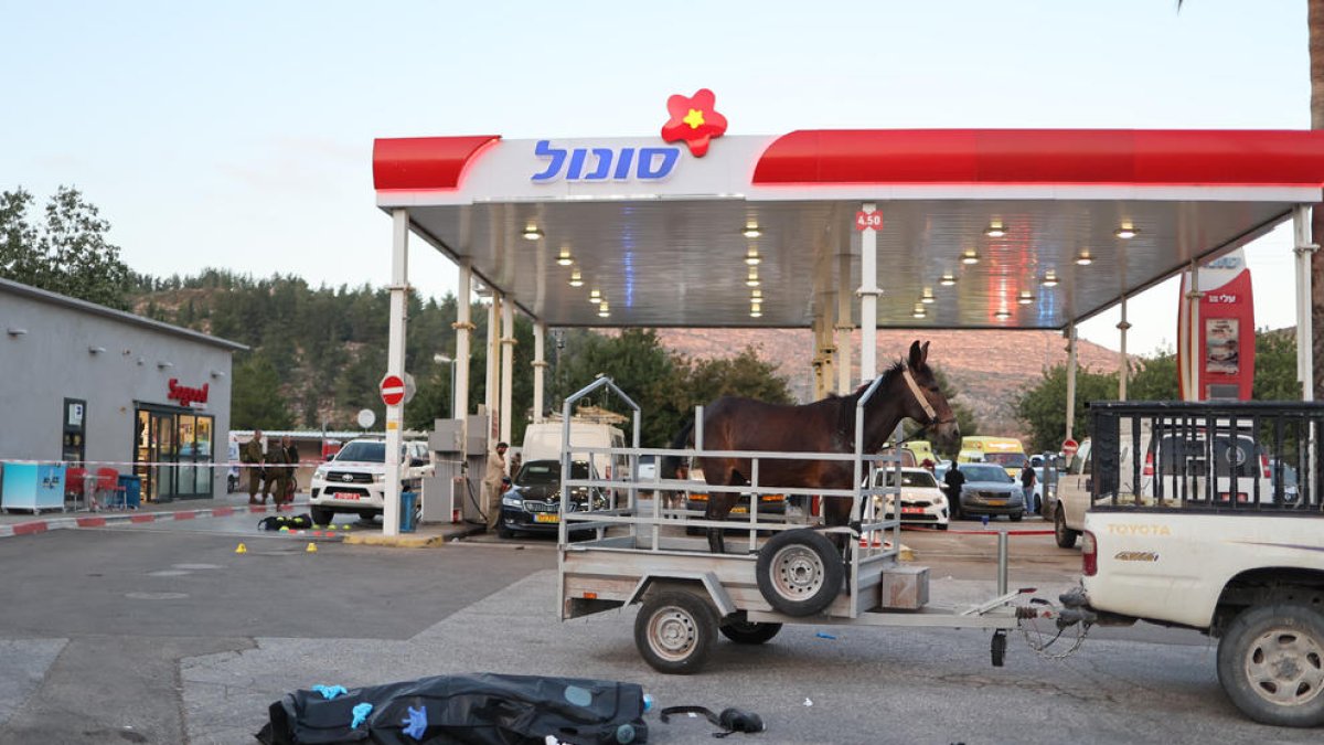 L’atemptat es va produir a l’exterior d’una gasolinera.