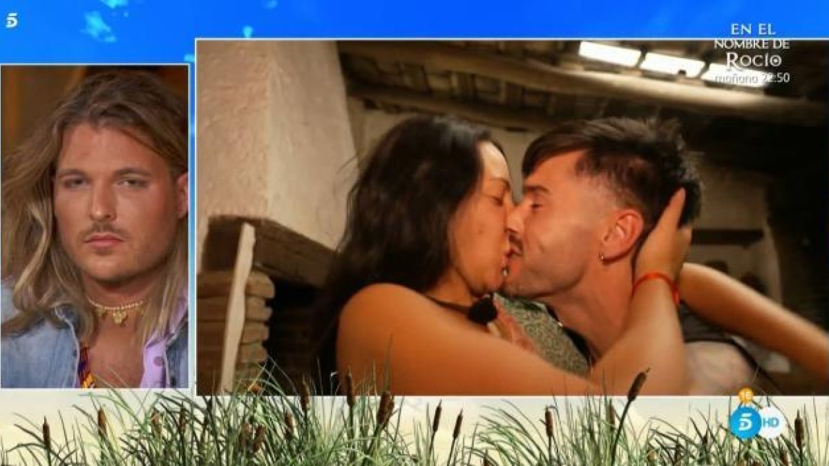 Pablo mirant-se Sleisy i Dani G.