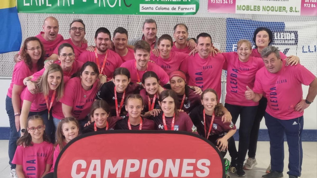 El Fem 13 del Finques Prats Lleida, campió de la Copa Catalana