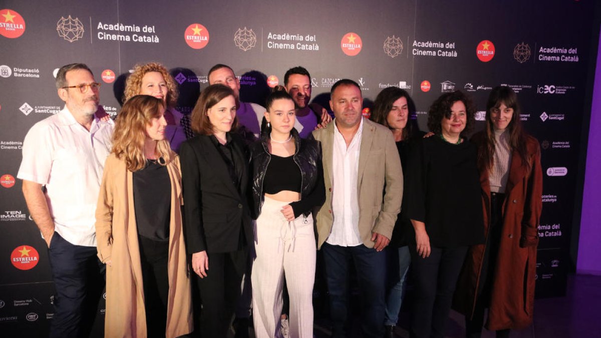 La presidenta de l’Acadèmia, Judith Colell, va presentar la festa.