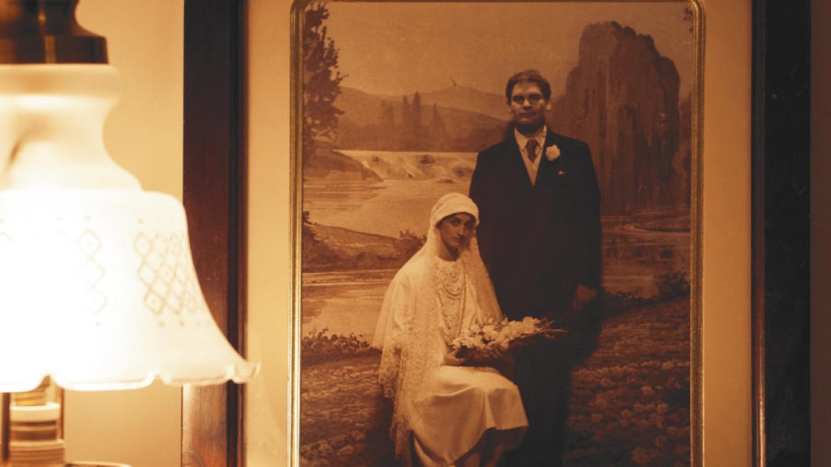 Foto del Quimet i la Colometa a la sèrie, del Fons Betriu de la UdL.