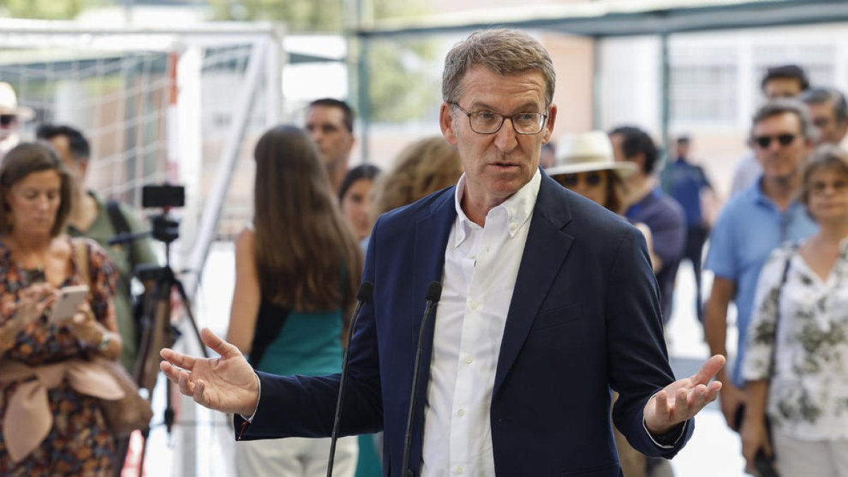 Feijóo asegura que esta noche,