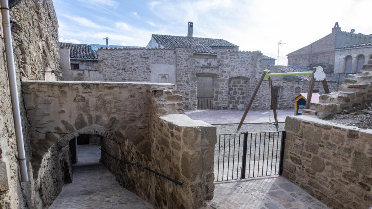 La nueva plaza de Sedó se inaugurará el próximo domingo.