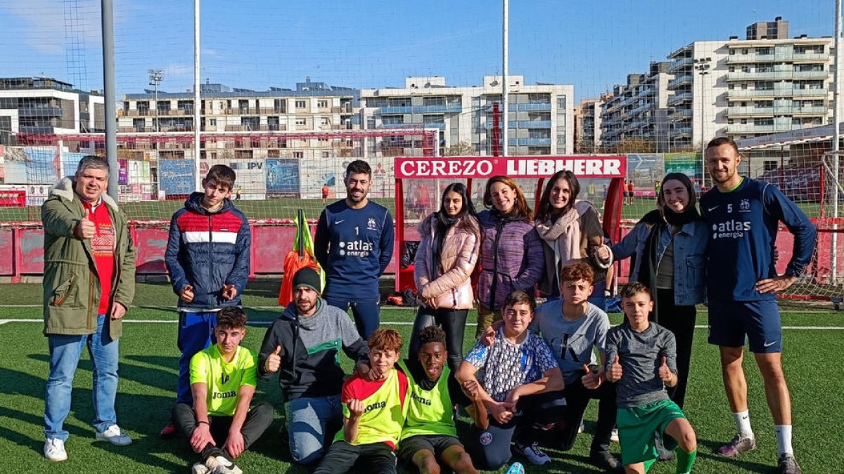 Segona jornada formativa de l'Atlètic Lleida amb joves