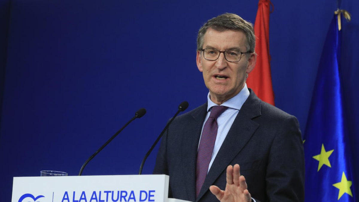 Alberto Núñez Feijóo.