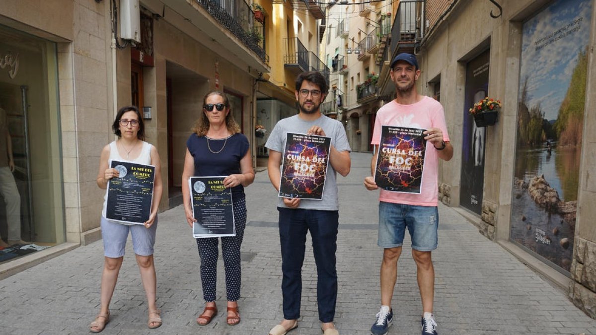 La presentació d’aquesta edició de la Nit del Comerç.