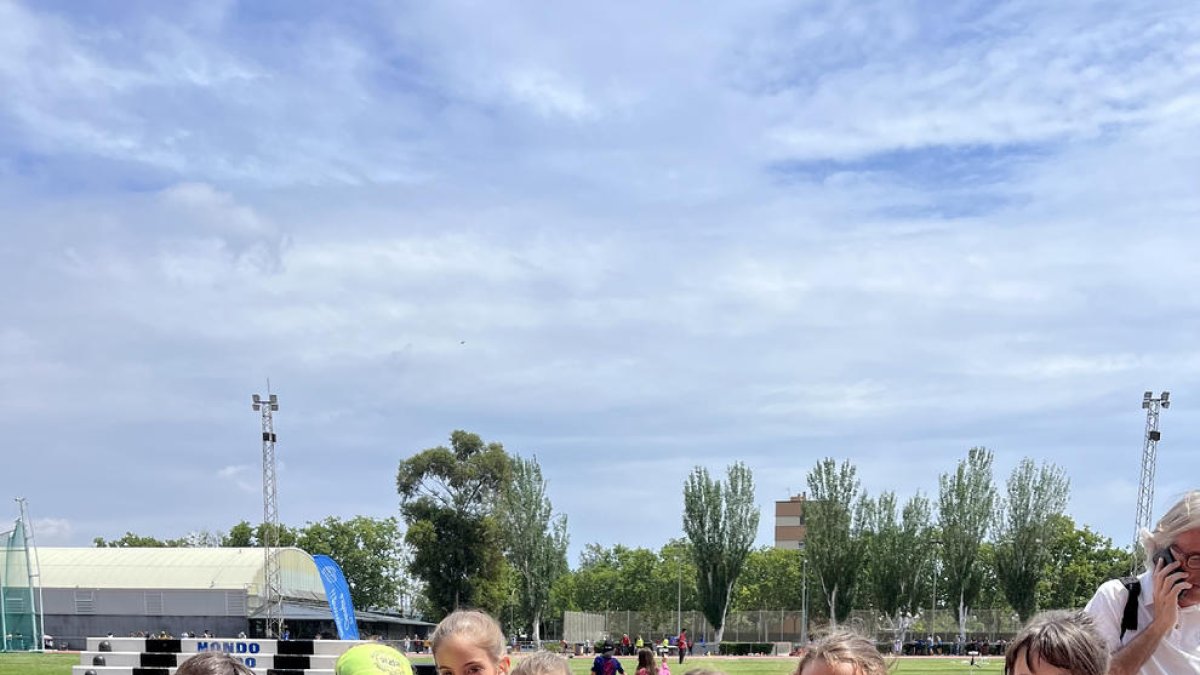 La atleta leridana Alba Capell, campeona de Catalunya con el Penedès