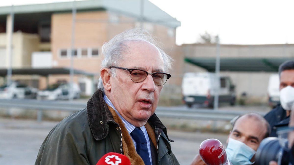 Rato al sortir de la presó després de rebre el tercer grau el 2020.