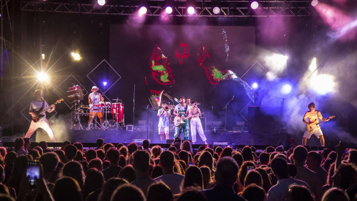 Nil Moliner, en el Magnífic Fest de Lleida el 19 de juny passat.