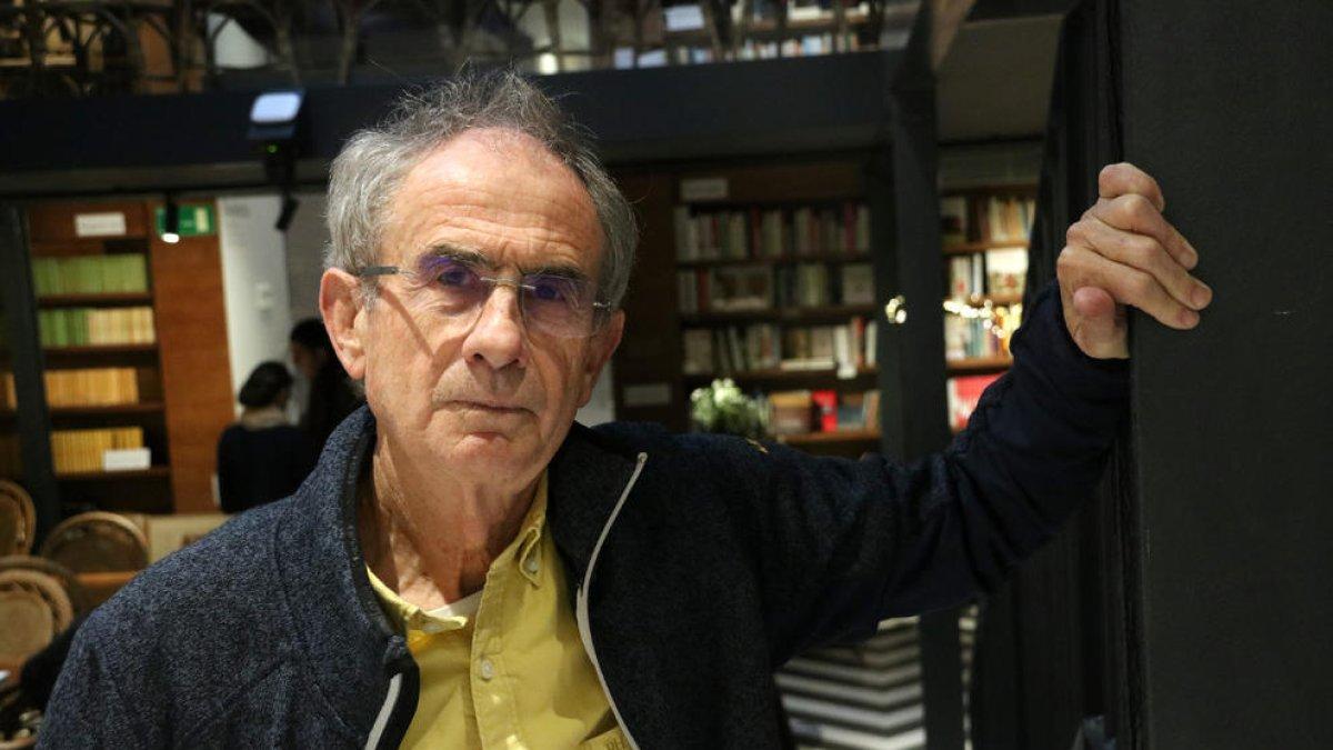 Pep Coll va presentar ahir a Barcelona la seua nova novel·la.