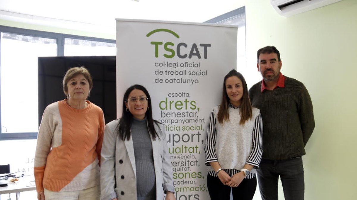 Representants de Treballadors Socials de Catalunya.