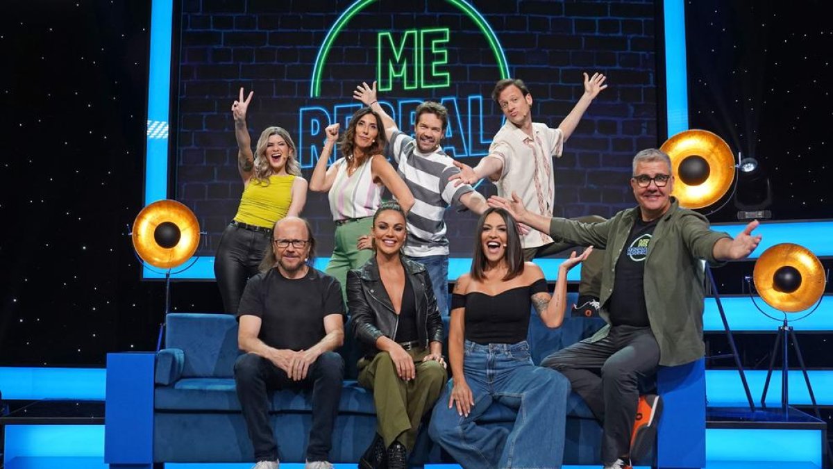 Els concursants de ‘Me resbala’.