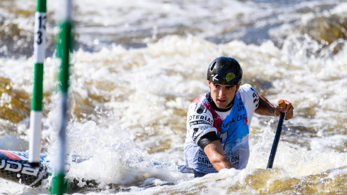 Miquel Travé, en foto d’arxiu, s’acomiada de la categoria sub-23 amb dos ors en aquest Europeu.