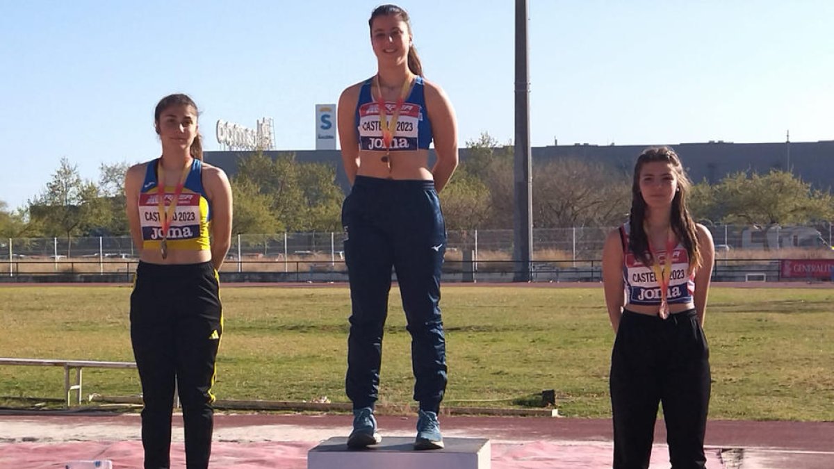 Sellart, al tercer calaix del podi de la prova a Castelló.
