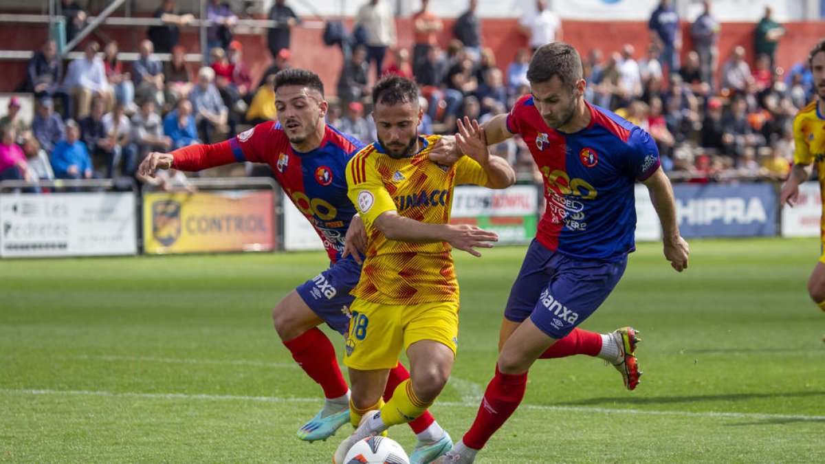 Victòria del Lleida a Olot