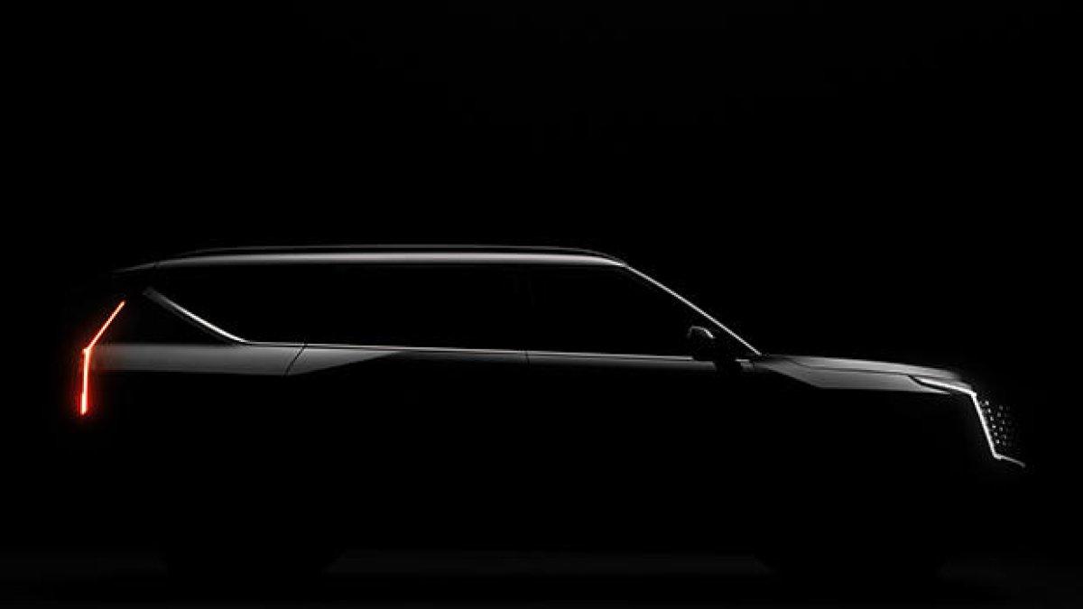 Kia deixa entreveure el disseny de l'EV9, el SUV exclusivament elèctric de bateria