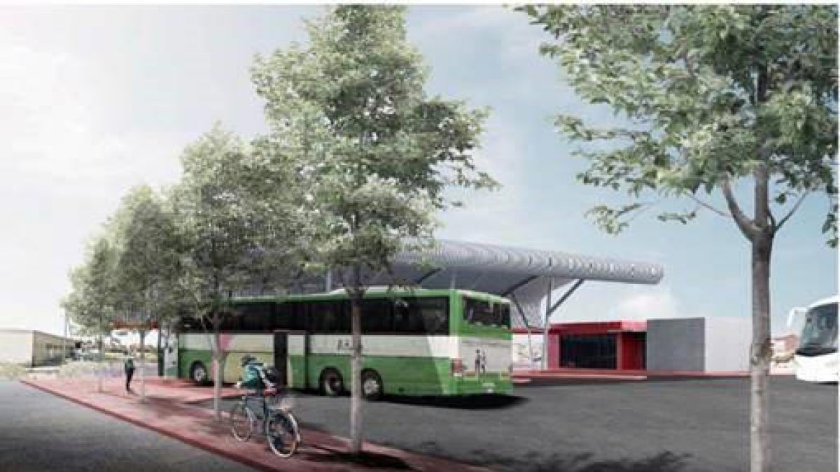 Territori licita les obres de la nova estació d'autobusos d'Almacelles per 1,6 milions d'euros