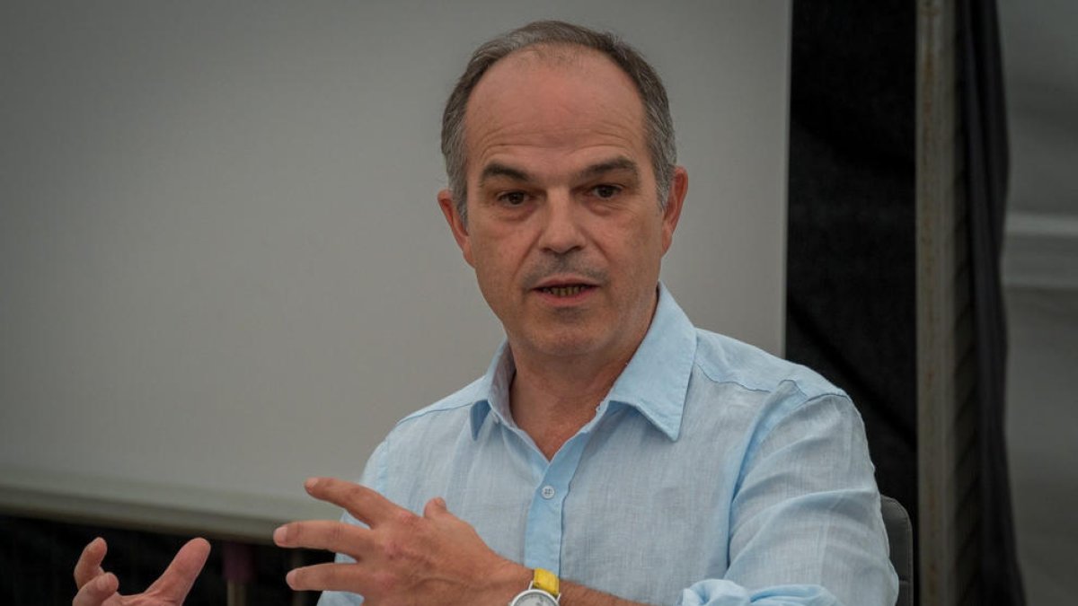 Jordi Turull i Jordi Sànchez.