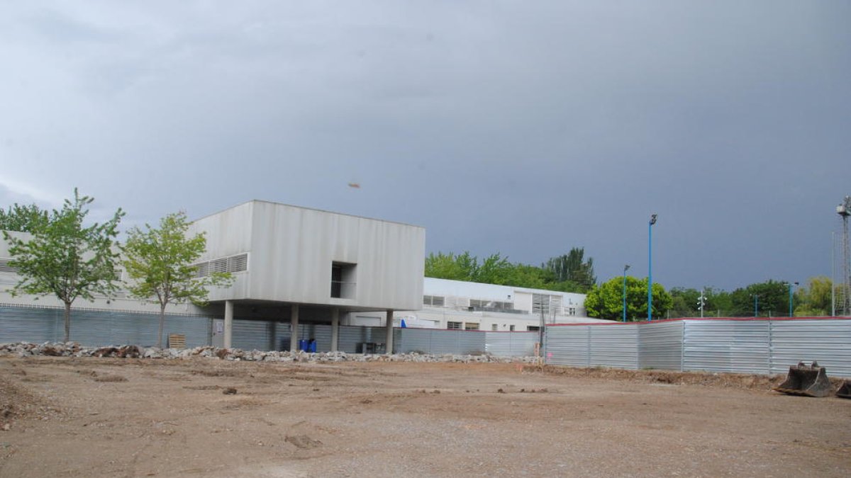 El terreno donde se construirá el nuevo CUAP.