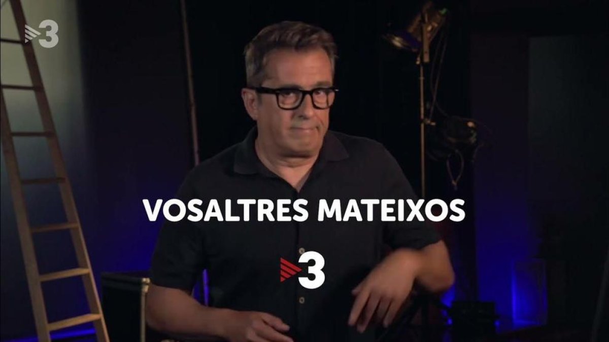 Andreu promocionando lo suyo.