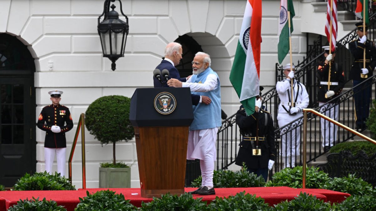 Modi i Biden van oferir una compareixença a la Casa Blanca.
