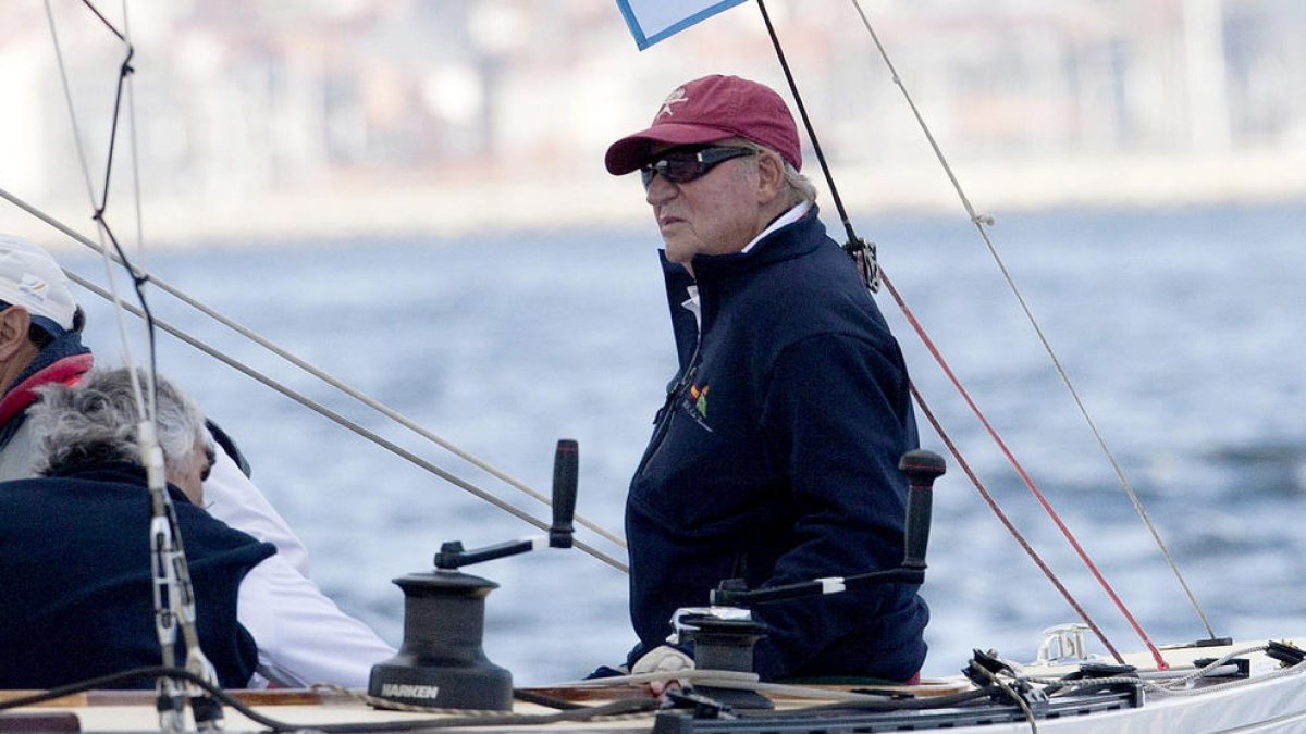 Juan Carlos I llegará mañana a Sanxenxo en su tercera visita a España desde su marcha